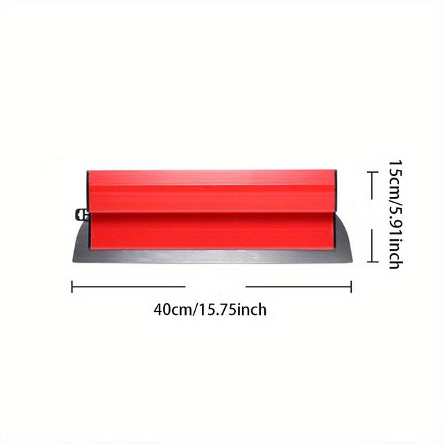 TEMU Faca de gesso PMMJ, ferramentas de acabamento de pintura de parede, espátula de massa niveladora de parede, alisamento de tinta, ferramentas de construção de gesso, ferramentas de construção