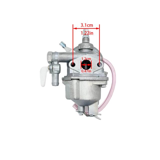TEMU Kawasa Ki TD33 TD40 TD43 TD48 CG400 가솔린 트리머 잔디 깎는 기계에 맞는 TD40 기화기 탄수화물