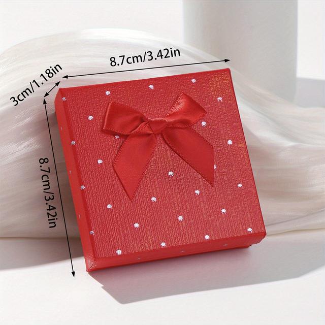 TEMU Fashionable Necklace Packaging Box, Bracelet Box, Pendant Box, Earring And Stud Packaging Box, Ring Box, Jewelry Packaging Box