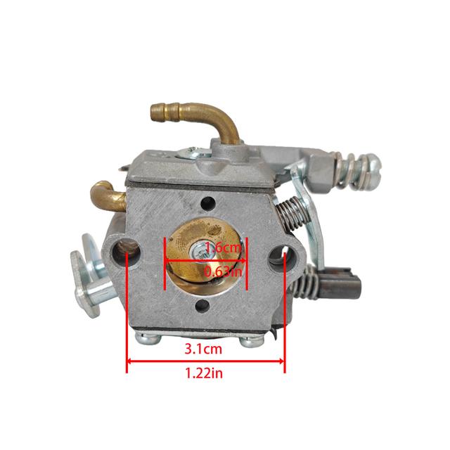TEMU Precio de Fábrica Carburador 5200 para Motosierra, Compatible con 5800, 5200, 45cc, 52cc, 58cc, Piezas de Repuesto para Motosierra a MP16