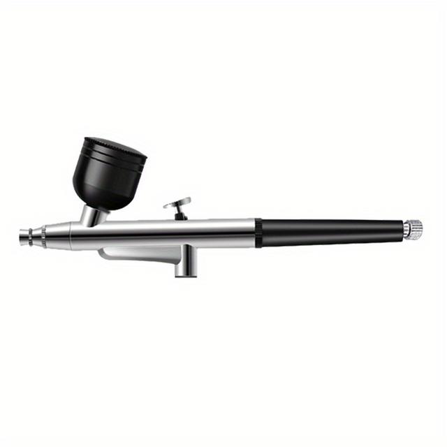 TEMU 0.3mm Single Action Airbrush Air Brush Paint Spray Kit, Tattoo Nail Tool Spray Pen For Beauty Inkjet Car