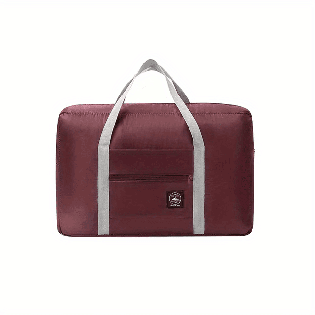 TEMU Simple Large Capacity Duffle Bag, Foldable Clothes Quilt Storage Bag, Portable Versatile Travel Luggage Bag