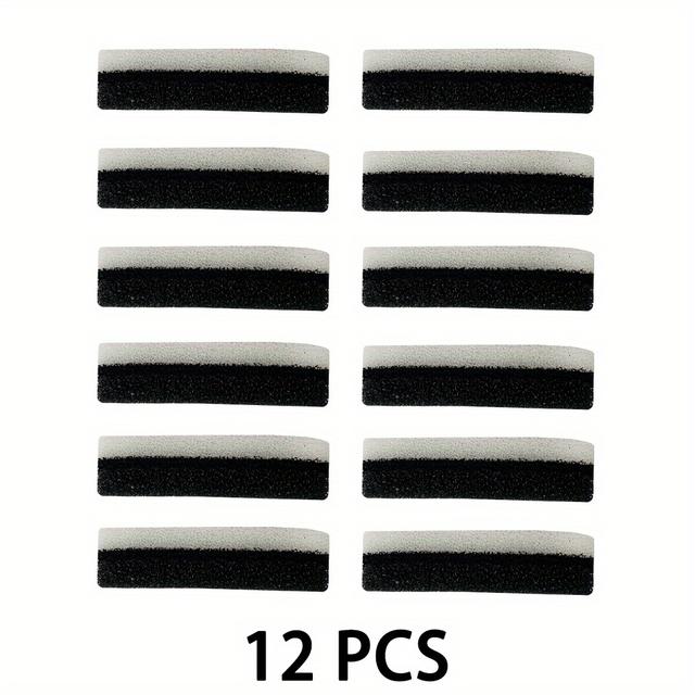 TEMU 12pcs Cat Water Fountain Filter Replacement Carbon Filters For Pet, Automatic Water Dispenser Filters, Without Battery