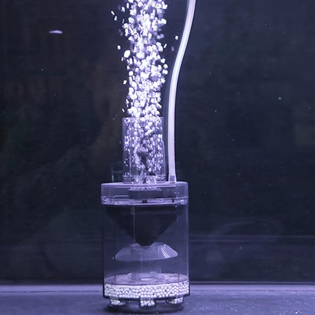 TEMU Renande Akvariefilterfat - Hållbar Plast, Idealisk för Fisktankar Filtrelement till Fisktanksystem-Måste vara utrustad med mer än 5W syrgaspump (-elektroniska produkter)