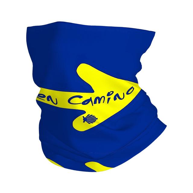 TEMU Buen Arrows, , Yellow Signage Print Scarf, Multi Functional Print Scarf Men Women Unsix Mask Neck Mask Holiday Events Gifts For Headscarves Family Gatherings Suitable Outdoor