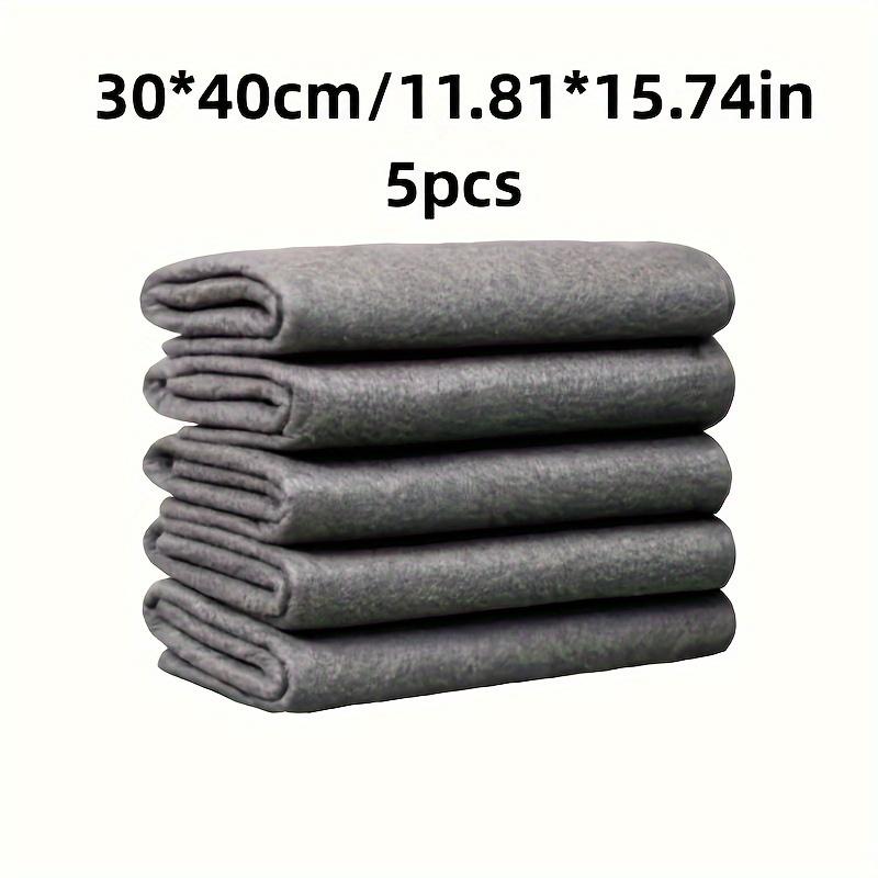 TEMU 5pcs Cleaning Cloth For Cleaning Glass, Mirrors And Cars Suitable For Car Owners And Daily Household Cleaning Recommended As A Practical Household Cleaning Gift