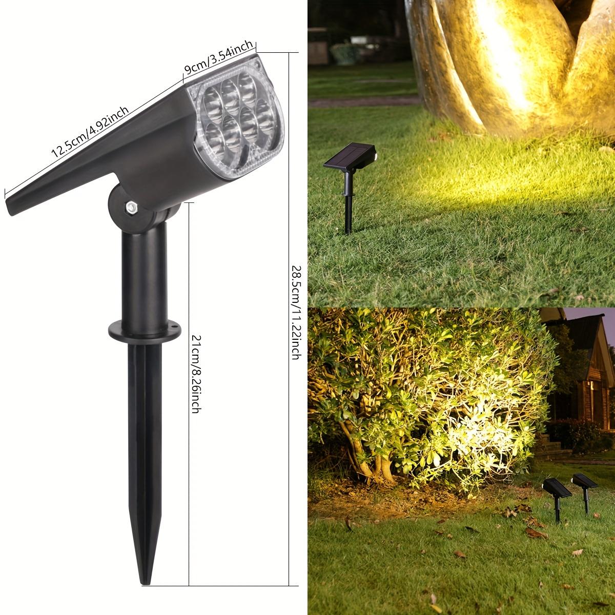 TEMU Ip44 Solar Outdoor Landscape Light, Courtyard Decorative Lighting, Lawn Light (1pc)