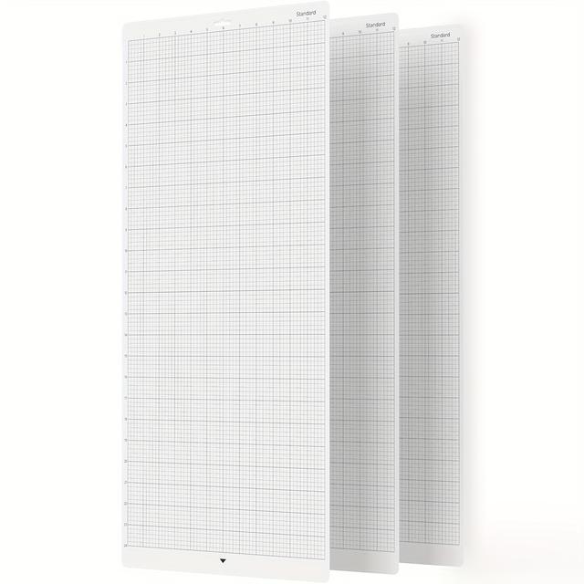 TEMU 3/5/10pcs Cutting Mat For 4/3/2/1 (12x24inch) Standard Adhesive Craft Vinyl Cut Mats For