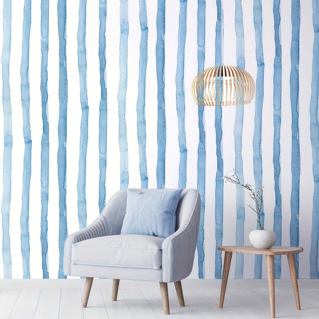 TEMU 1 , 17.7*118 pulgadas, HAOKHOME, Revestimiento de pared a rayas, Papel tapiz moderno autoadhesivo, Papel adhesivo de vinilo para paredes, Dormitorio, Decoración del hogar