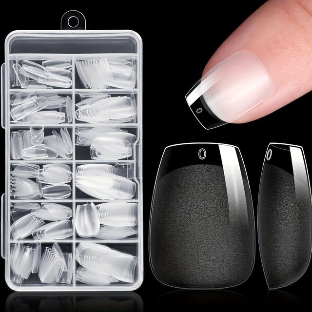 TEMU Ультракороткі напівматові балетки 240 шт., у коробці