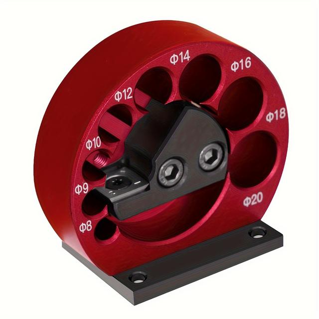 TEMU Kit de mordaza ajustable, metal, 8-20mm, herramienta de trabajo de madera de precisión y rodillo , mordaza de bricolaje para tamaños de agujeros precisos