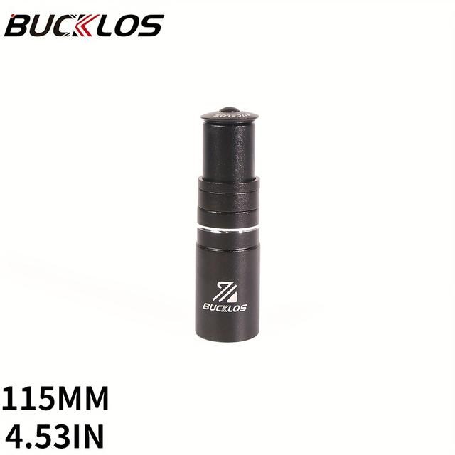 TEMU Bucklos Handlebar Stem Extender Adaptor, Aluminum Alloy Universal Bicycle Front Stem Riser Frosted Texture Dirt-proof Bicycle Accessories