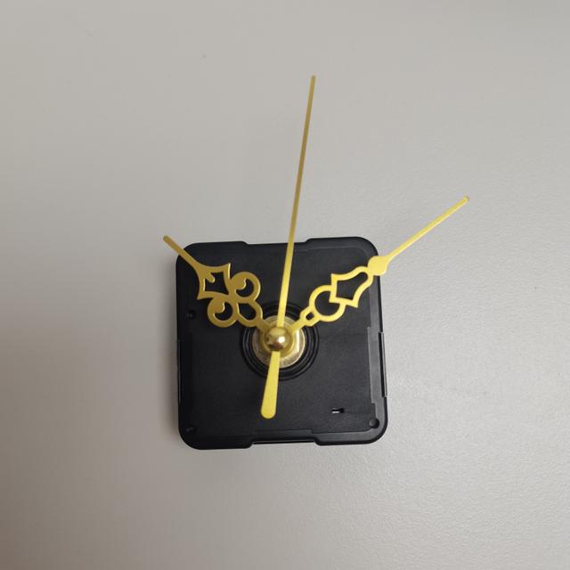 TEMU 1/4/8pcs Diy Quartz Clock Kit: Repair Tool With Golden & Red Hands For Wall Clock Accessories