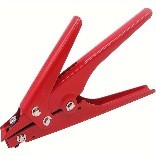 TEMU Nylon Cable Tie Gun Nylon Cable Tie Pliers Nylon Strapping Shears Nylon Cable Tie Fastening Tool Fastening Gun