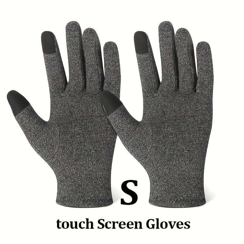 TEMU Compression Gloves With Touch Screen For Men And Women, Designed For Full Finger Support During Sports, Workouts, Training, And Everyday Tasks