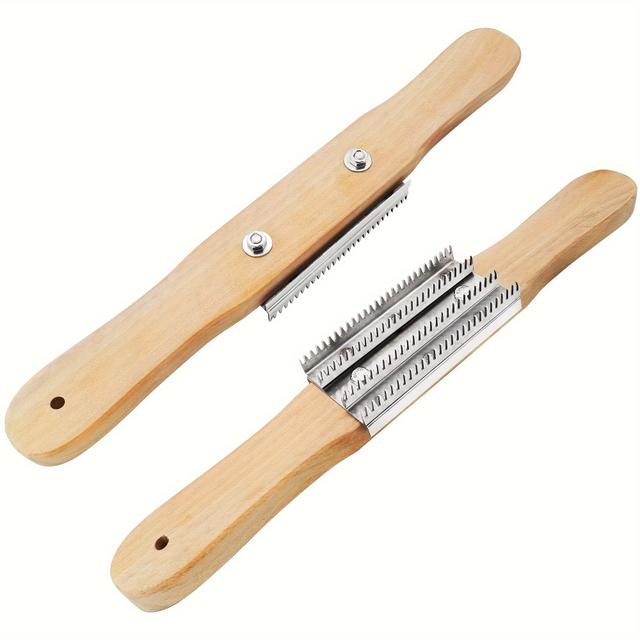 TEMU 1pc 15in Buffing Wheel Rake For Compound Cleaning With Buff Rake Metal Plate Replacement