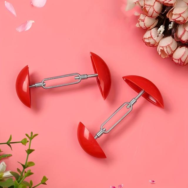 TEMU 2pcs Adjustable Mini Shoe Stretchers For High Heels, Sneakers & Shoes - Anti-wrinkle Shaping Tool, Easy-to-use Expander