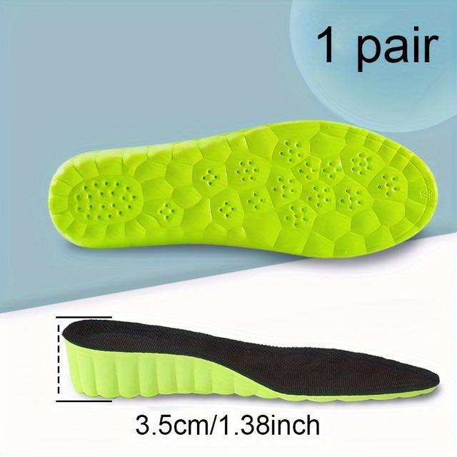 TEMU Height Increasing Insoles, Men's Inner Height Increasing, Sweat-absorbing, Women's Sports Shock Absorption, Anti-slip