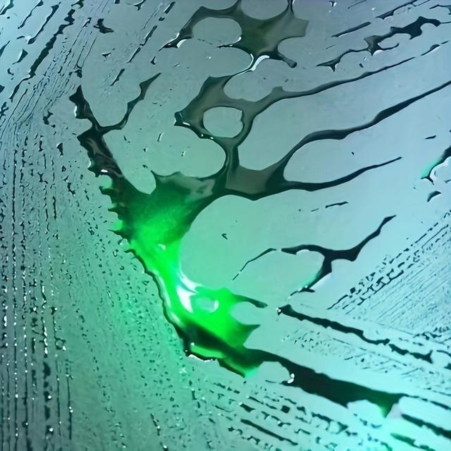 TEMU PET wasseraktivierbare, farbwechselnde, galvanisierte Giftgrün-Folie