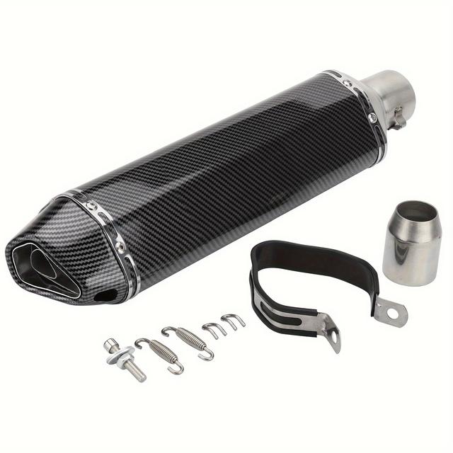 TEMU 470mm Exhaust Motorcycl Escape For Moto Tubfor Kawasaki Ninia 650 500 530 For Atv Dirt Pit Bike