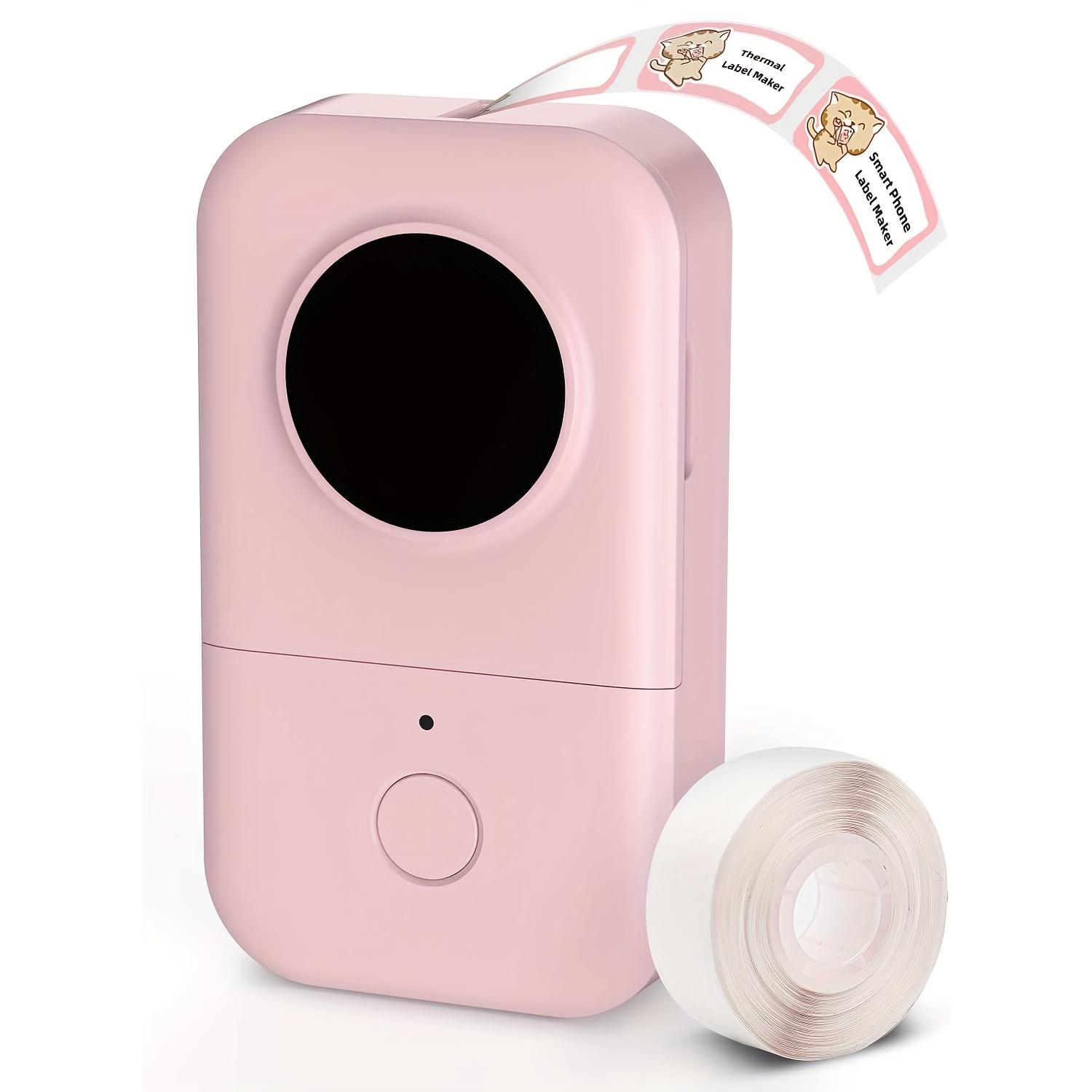 TEMU Phomemo D30 Label Makers Machine - Portable Mini Sticker Thermal Label Printer Handheld Rechargeable, For Office Home Organization, Rich Icon Font Multiple Templates