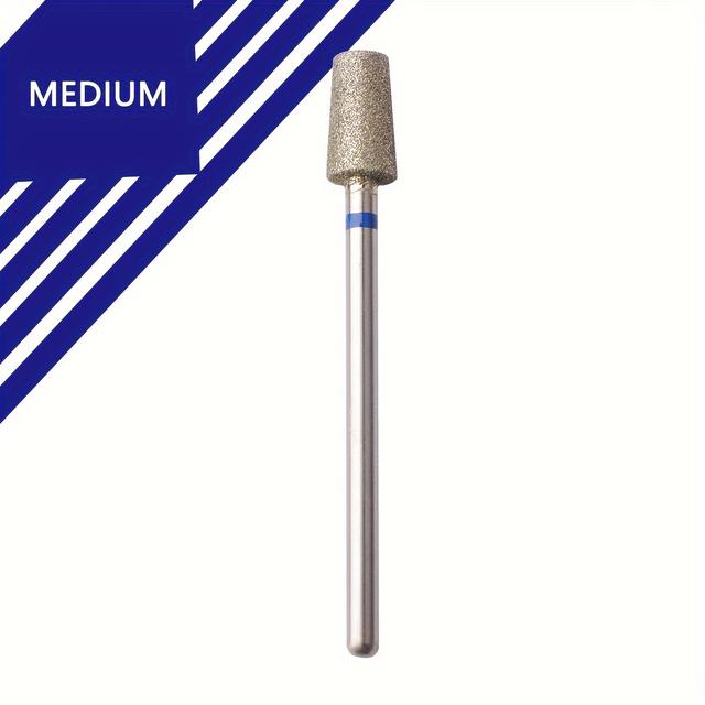 TEMU Large Tapered Cuticle Bit Nail Drill Bits Electric Manicure Drill Rotary Burr Mills Nails Accessories Tool Nail Accessory