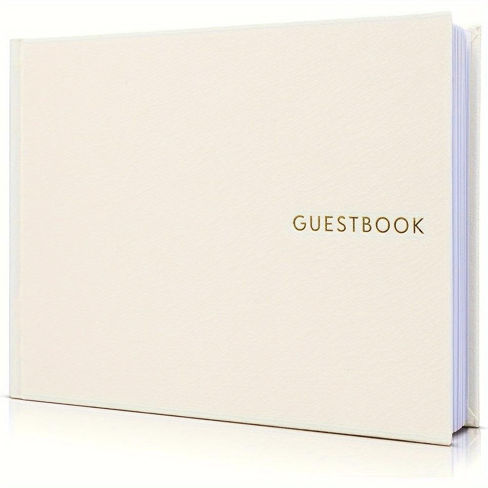 TEMU Contemporary Guest Book For Your Wedding Celebration - A Stylish Guestbook For Signing - Guest Book For Weddings Or Baby Showers, Enhancing Your