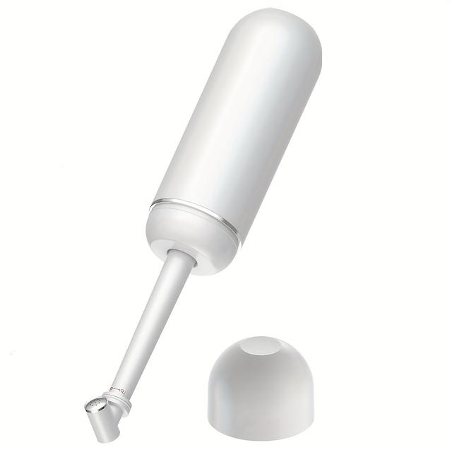 TEMU Travel-friendly Handheld Bidet - 380ml Leakproof, Portable Personal Hygiene Sprayer With Removable Water Storage