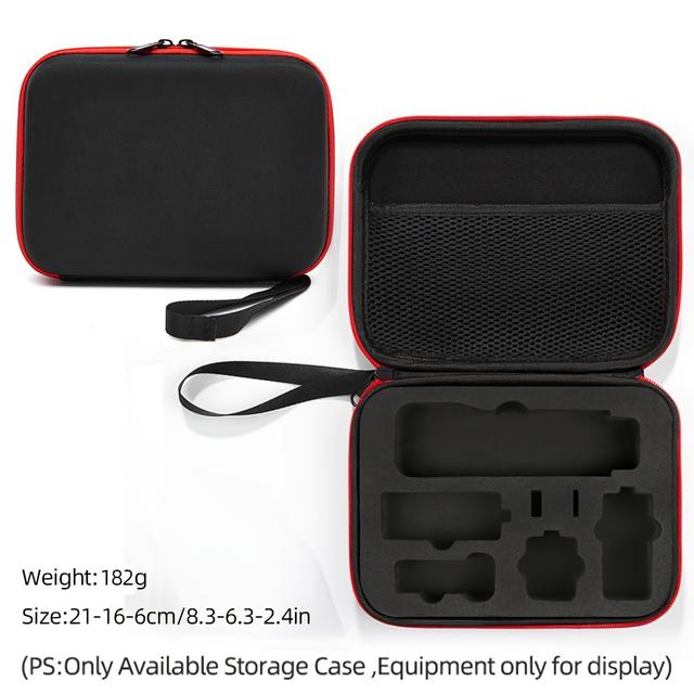 TEMU Carrying Case For Dji Pocket 3, Designed For The Camera Body And Additions, Featuring A Portable Handbag Style