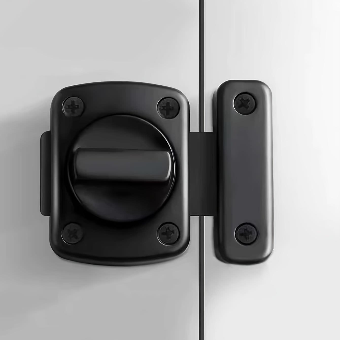 TEMU Lock, 1pc Toilet Door Latch Anti-theft Door Lock Bedroom Artifact Hasp Safety Surface Mount