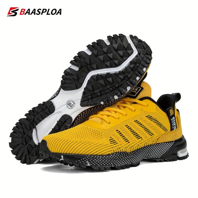 TEMU Sneaker, Baapsloa Herren Sportschuhe Jogging Schuhe Laufschuhe Outdoor Sportschuhe Freizeitschuhe Atmungsaktive Mesh-Oberfläche Leicht Bequem Rutschfest