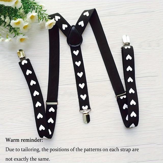 TEMU 1pc Tirantes de Amor para Hombres, Tirantes Ajustables, Accesorios de Ropa, Regalo de San Valentín