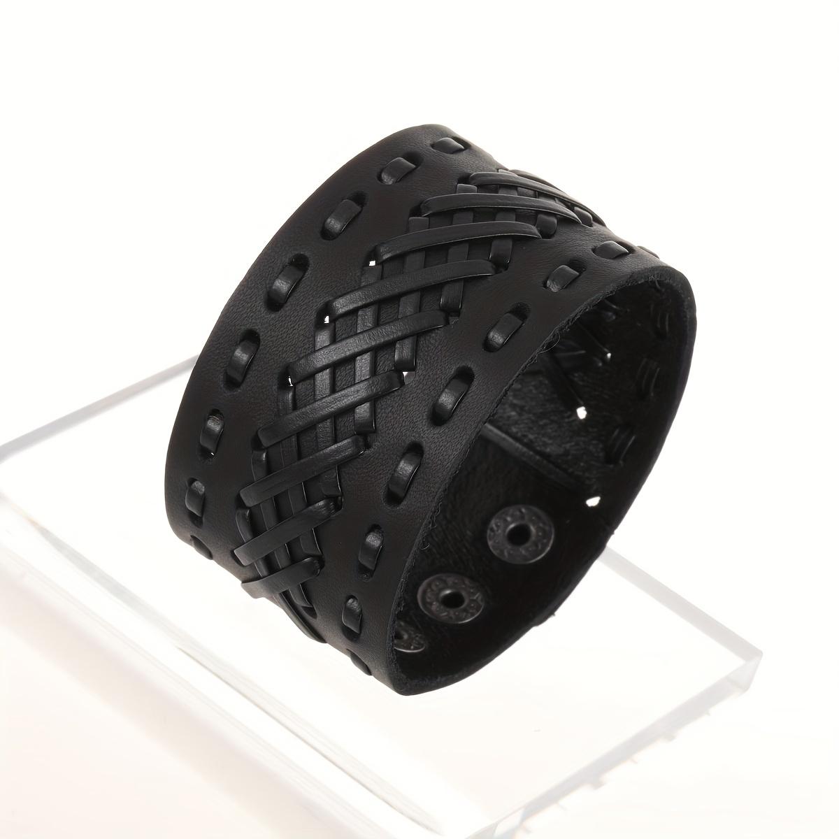 TEMU Handcrafted Leather Bracelets For Teenager - A Stylish Accessory Soft, Skin-friendly, And Comfortable., For Teenager, For Teenager