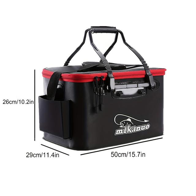 TEMU Large Volume Multi-functional Folding Fish Bucket - !