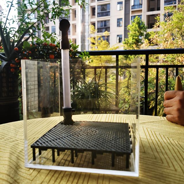 TEMU Acrylic Aquarium Filter System - Under Gravel Ugf Box For Fish & Shrimp Tanks, Includes Plastic Pipes & Nets