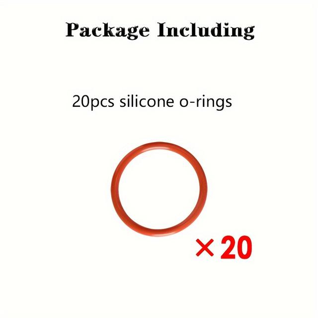 TEMU 20pcs O-ring Gasket Seals For Machines Silicone O-ring Compatible With Most C E Ena F J S Z X Cappuccino Maker Series Machines
