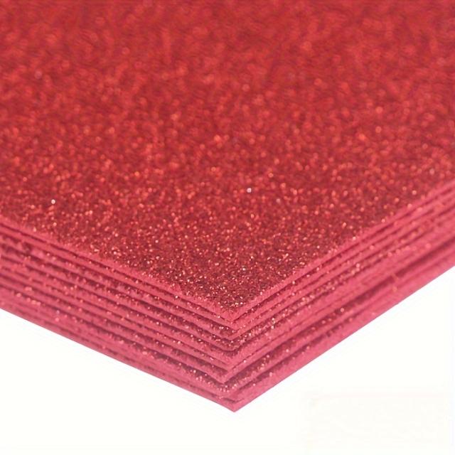 TEMU 10pcs/pack 2mm Thick A4 Sheet Material Glitter Bright Sponge Foam Paper Handmade Crafts Additions