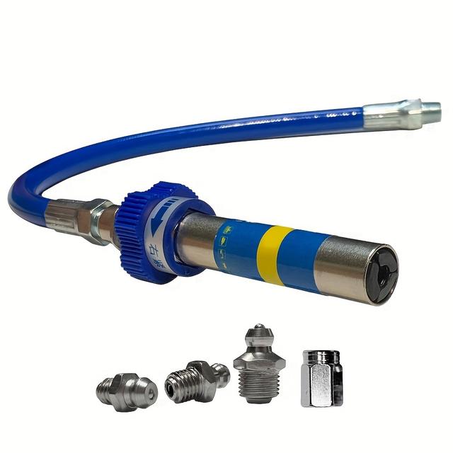 TEMU Rótula de grasa de presión para pistolas de grasa de y décima generación con boquilla de tipo de rotación externa