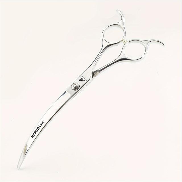 TEMU 7.0/7.5 "extreme Bend Cut Double Tail Bend Cut Down Bend Up Double Pet Scissors Trim Pet Shop