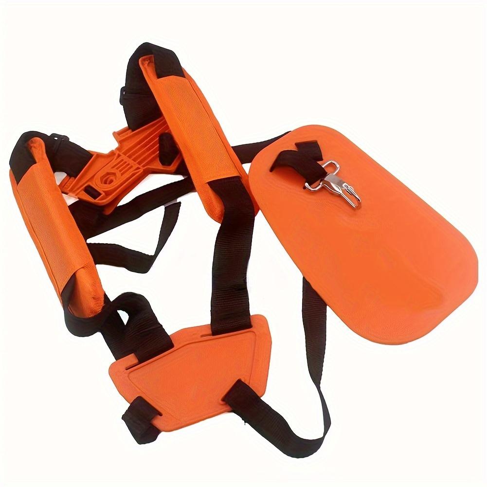 TEMU Adjustable Double Shoulder Harness Strap For Brush Cutter & Trimmer - Padded, Fit Garden Protection Belt