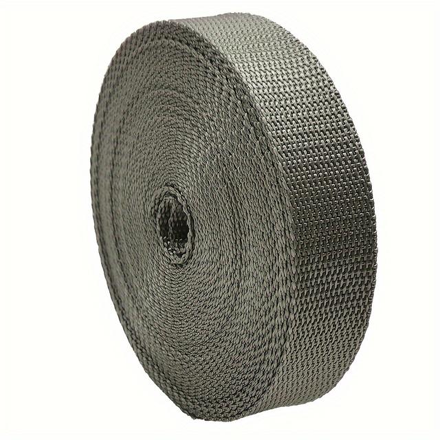TEMU A Roll Of 10 Meters Long And 2.5 Centimeters Wide, This Woven Edge Band Is Suitable For Clothing Additions, Belts, Bag Straps, And Trendy Casual Backpack Straps