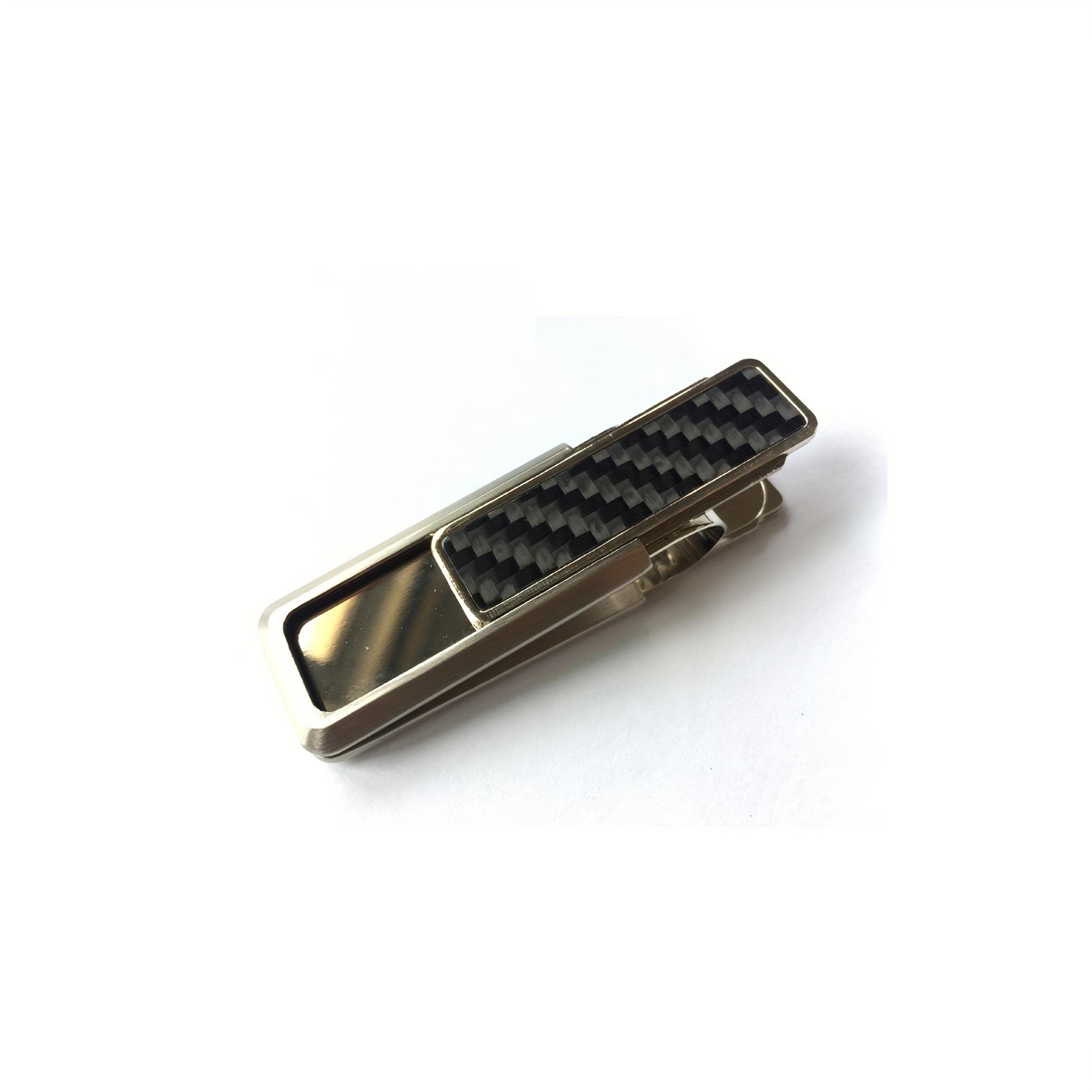 TEMU Portamonedas de fibra de carbono, tarjetero para efectivo y tarjetas de crédito, alternativa minimalista a la billetera
