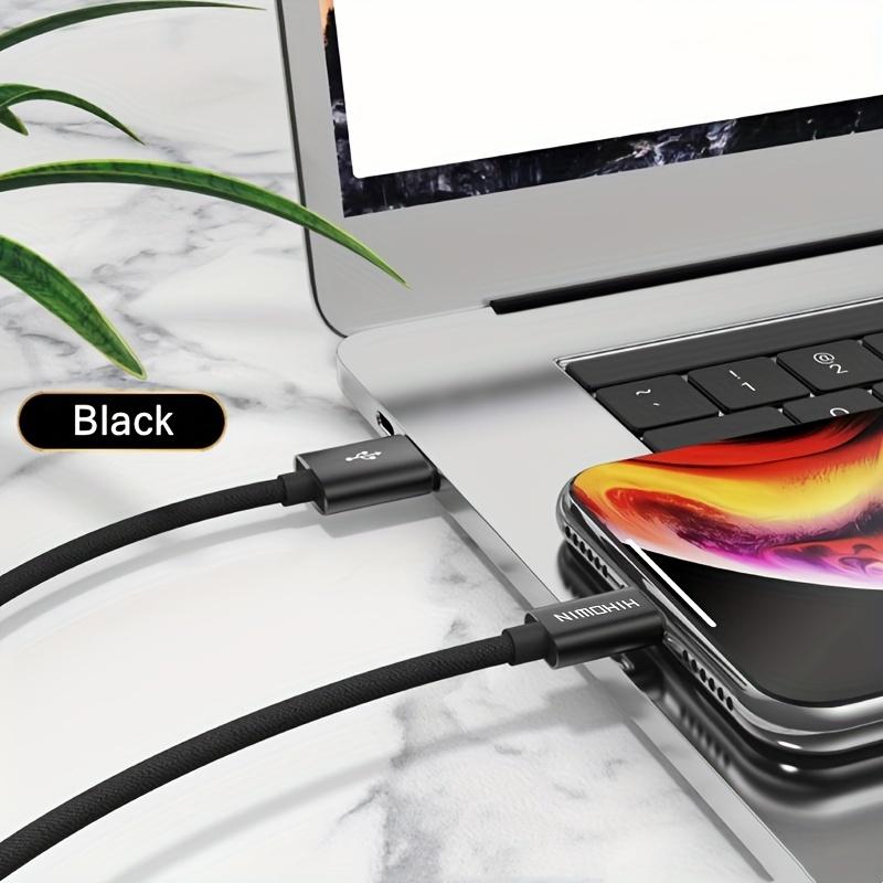 TEMU Usb Fast Charge Cable Lightning Cable For Iphone 14 13 12 Pro Xr Xs 8 7 6s 6 Ipad | Hihowin, 20w Output, Male To Male Connector, Matte