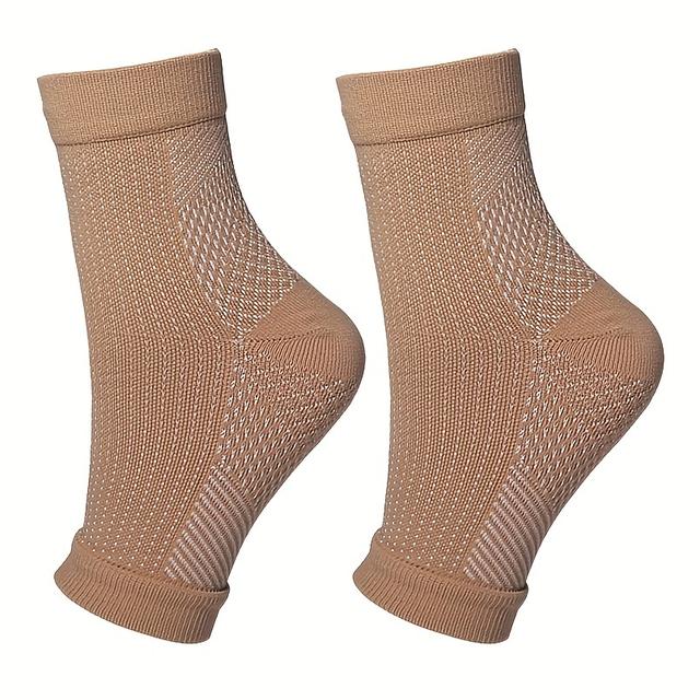 TEMU 1 Paar Fußknöchel--Kompressionssocken für Männer und Frauen, Sport-Running-Yoga-Socken, Outdoor-Fitness & Schutzsocke