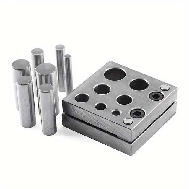 TEMU The Hobbyworker Circle Disc Cutter, Jewelry Making Metal Cutting Pendant Charm Coin Punch Professional Practical Convenient Tool