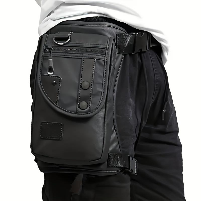 TEMU Oxford Beinbeutel Für Männer Beim Motorradfahren, Damen Gürteltasche Für Outdoor-Reisen, Angeln, Wandern, Radfahren, Hüfttaschen