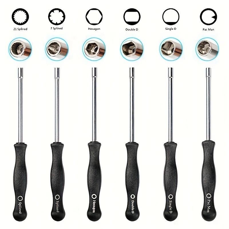TEMU 6pcs New Carburetor Adjustment Screwdriver For Ryobi Chainsaws