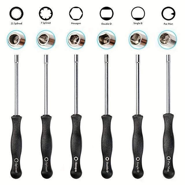 TEMU 6pcs New Carburetor Adjustment Screwdriver For Ryobi Chainsaws