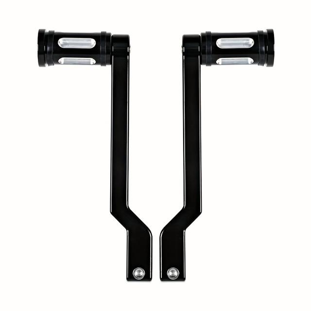 TEMU Motorcycle Black Cnc Aluminum Heel Toe Gear Shift Lever Shifter Peg For Touring Street Road Glide Fl