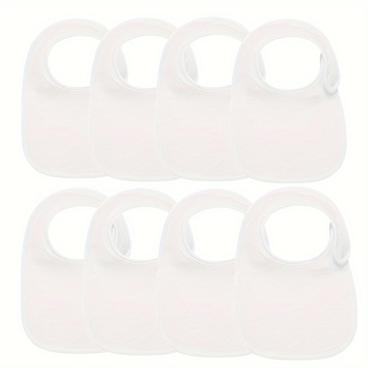 TEMU Set Of 8 Baby Bibs, Super Absorbent And For Feeding